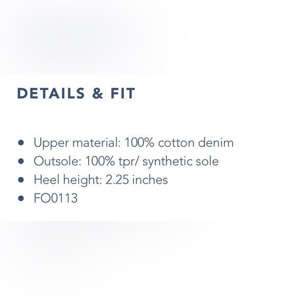 Women’s Draper James Preston Sandals in Dark Wash - Picture 10 of 11